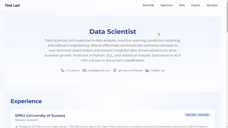 Data Scientist